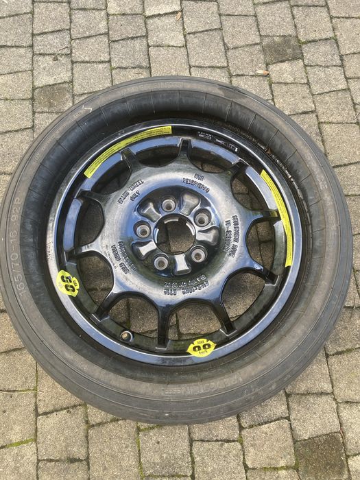 Oryginalna dojazdówka Mercedes 16” 5x112 A1704010602 – 165/70 R16