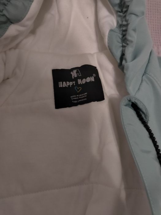 Зимовий комбінезон Happy Moon  0-6 місяців + шапочка у подарунок