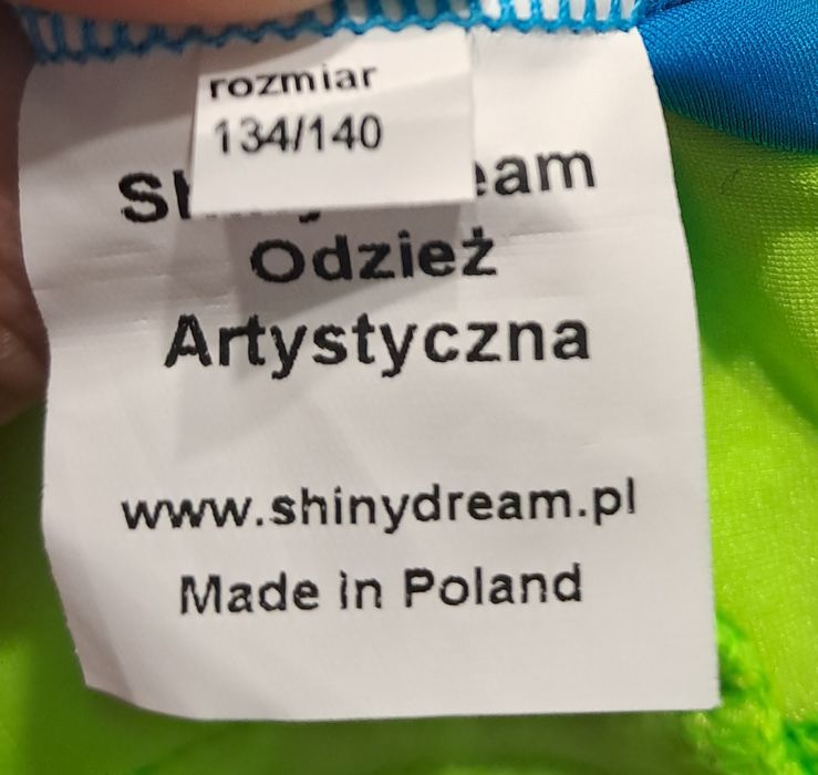 Stroj akrobatyczny/ kombinezon 134 140cm
