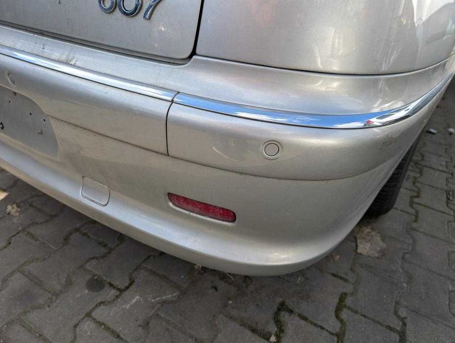 Zderzak tył tylny Peugeota 607 ETSC PDC