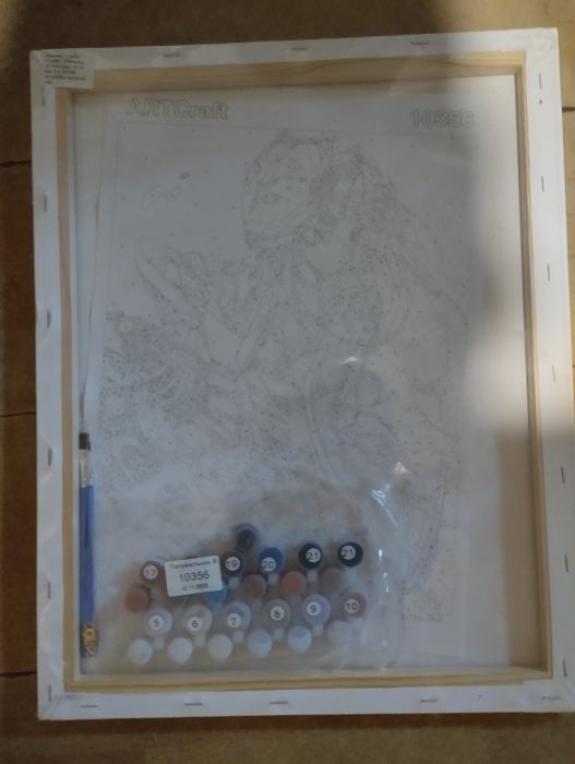 Obraz do pokolorowania