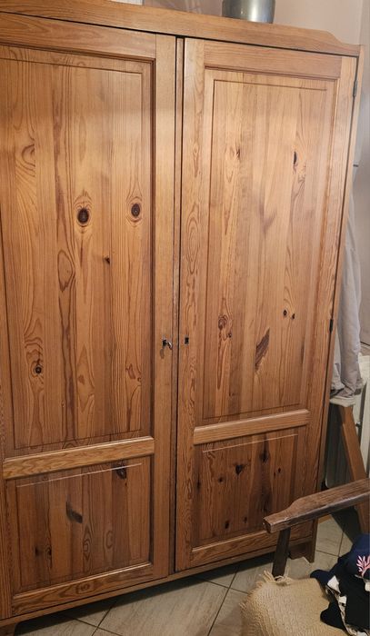 Szafa  drewniana  + dostawka