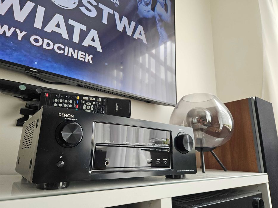 OKAZJA wzmacniacz amplituner kino domowe stereo HDMI arc bluetooth Denon AVR x1000