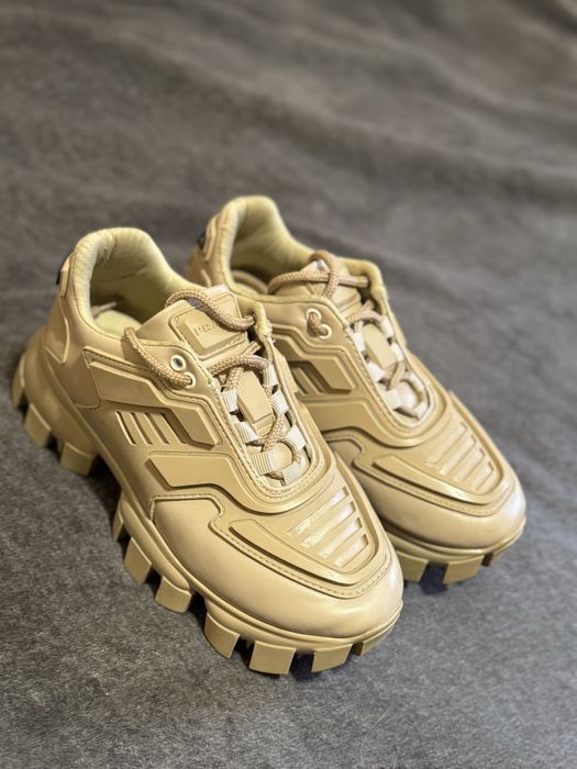 Кроссовки  Prada CloudBust Beige бежевые