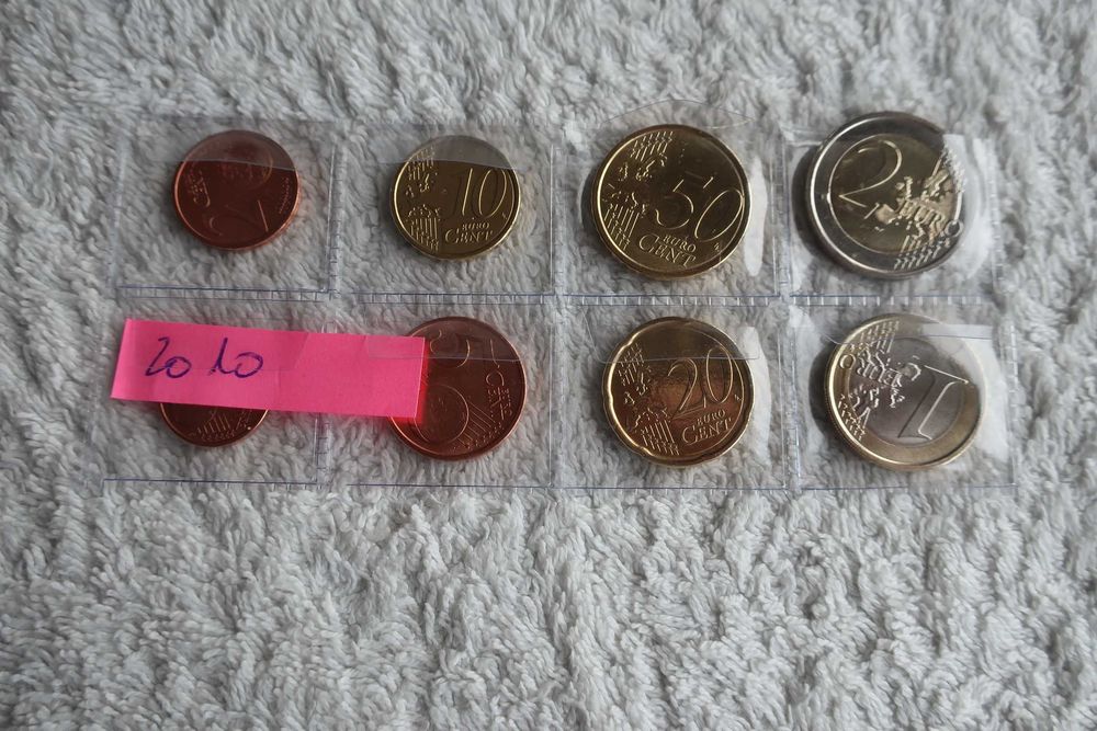 Set Moedas EURO Coins UNC - ITÁLIA (vários anos)