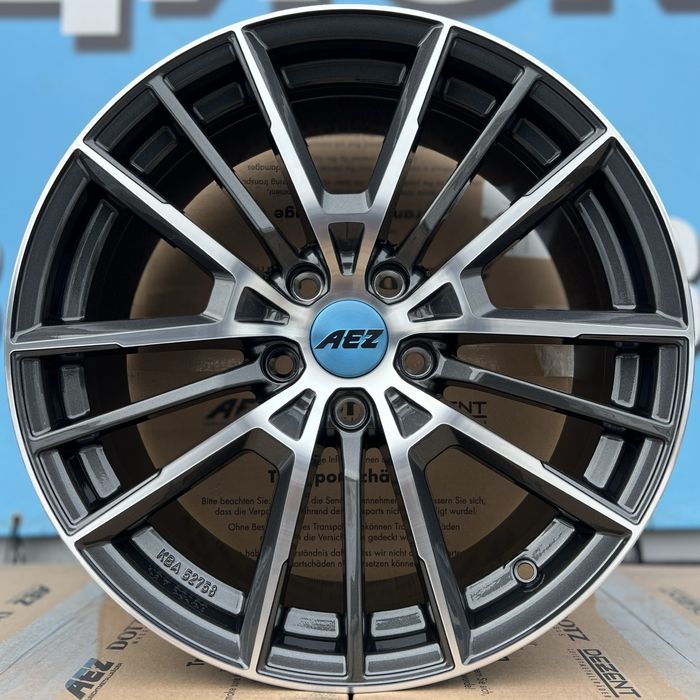 5x112 r18  Диски нові AEZ Kaiman dark Gunmetal/polished VW, AUDi, skod