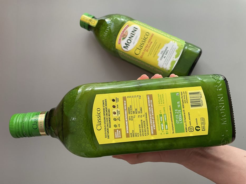 Оливкова олія холодного Extra Virgin Італія. Оригінал Моніні Classico