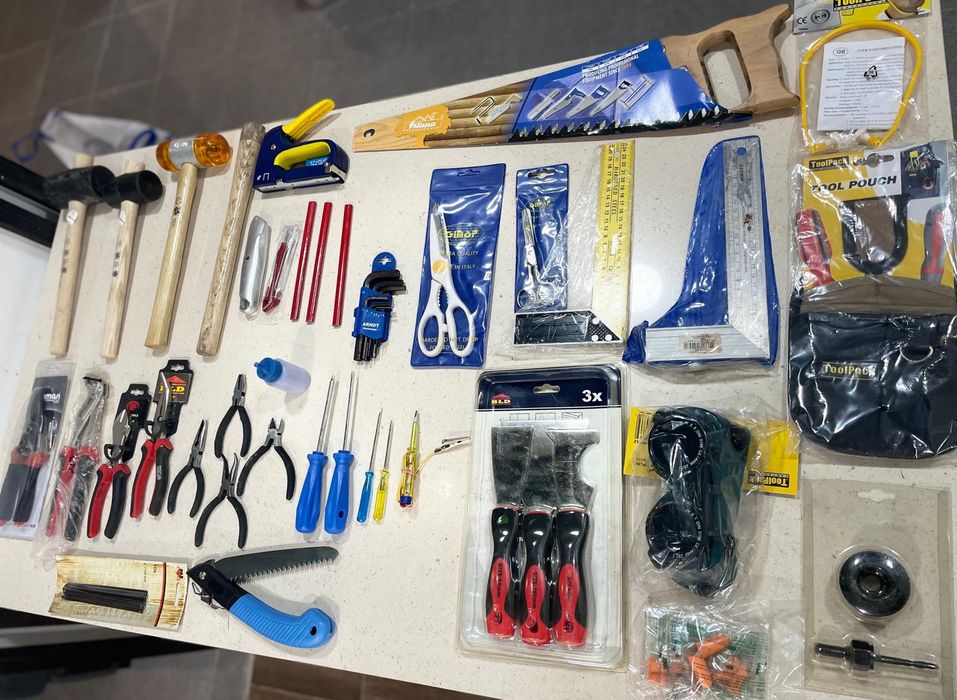 Ferramentas diversas para trabalhar nunca usada como nova