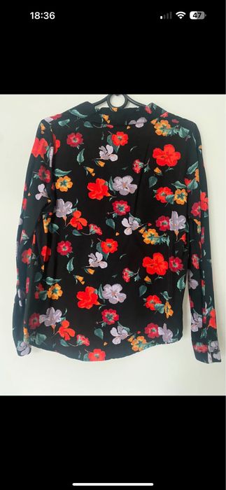 Envii Enpolar Bluzka koszula S w kwiaty Zalando