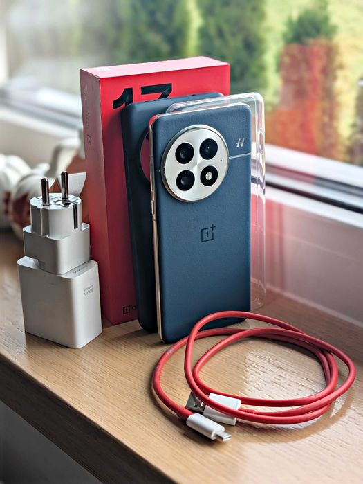 OnePlus 13 EU 16/512GB Midnight Ocean (niebieski), BEZ RAT, dowód zakupu zestaw + 3x etui + ładowarka, SZYBKA WYSYŁKA