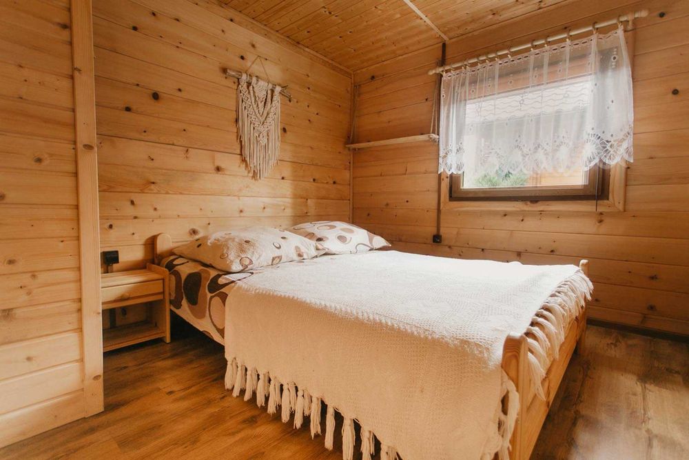 Noclegi domki letniskowe nad strumykiem Bieszczady