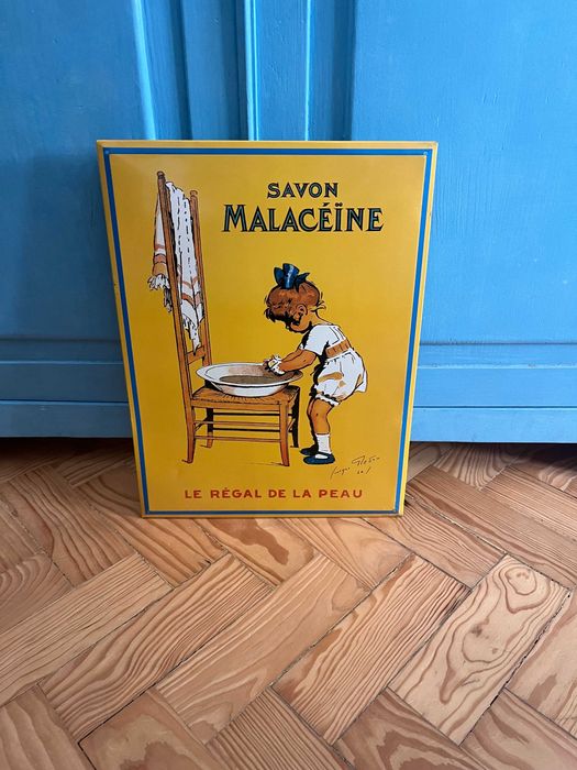 Placas de metal decorativas