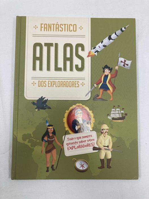 Livro Infantil Fantástico Atlas dos Exploradores
