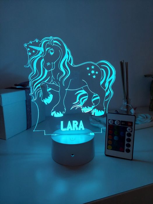 Luz presença personalizada