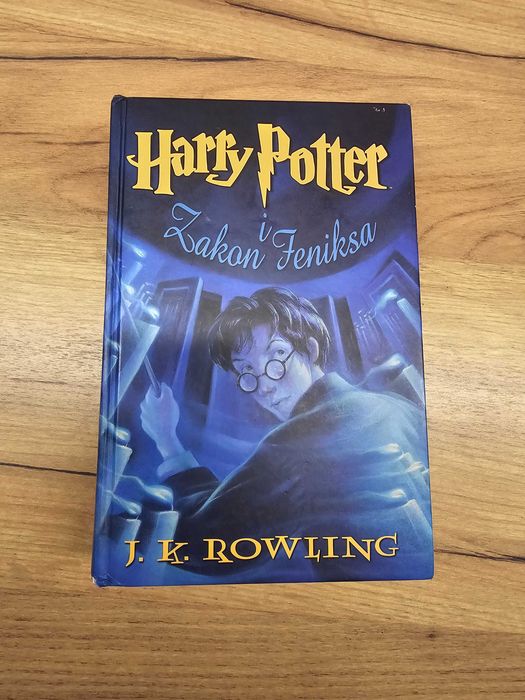 Harry Potter I Zakon Feniksa pierwsze wydanie stare twarda oprawa