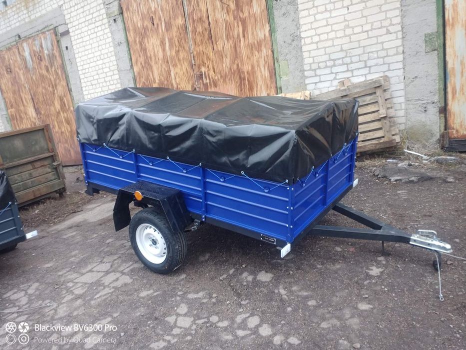 Легковой прицеп усиленный 2100* серый 700 кг!