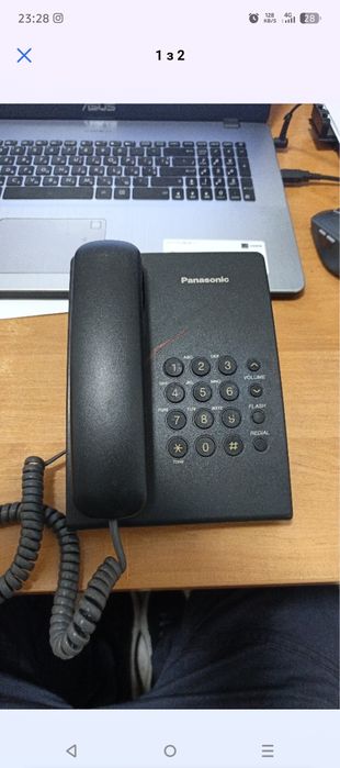 Телефон panasonic стаціонар
