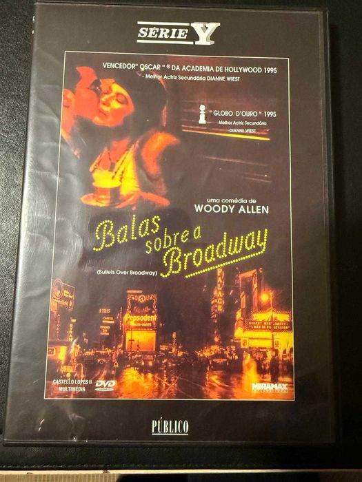 DVD of the film Bullets Over Broadway