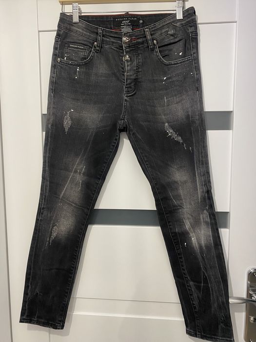 Spodnie jeansowe philip plein rozm 26