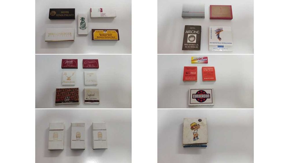 Caixas de fósforos antigas