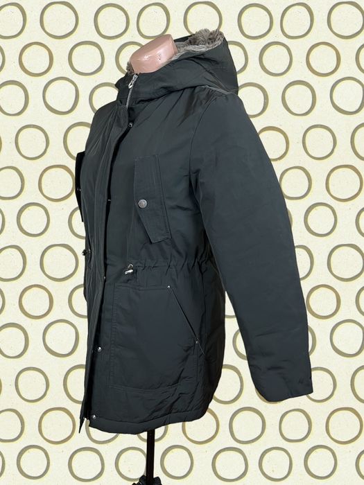 Zara roz. M damska parka zimowa ocieplana