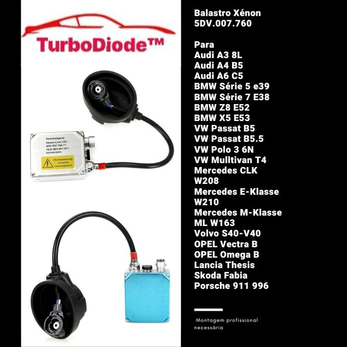 Balastro Xénon para Audi VW Skoda Volvo Porsche 5DV.007.760