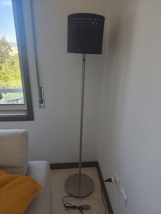 Candeeiro ikea abajur preto