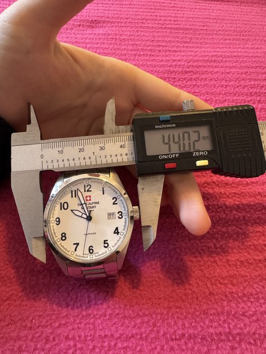 Vendo relógio de Quartz e Safira da Swiss Alpine Military