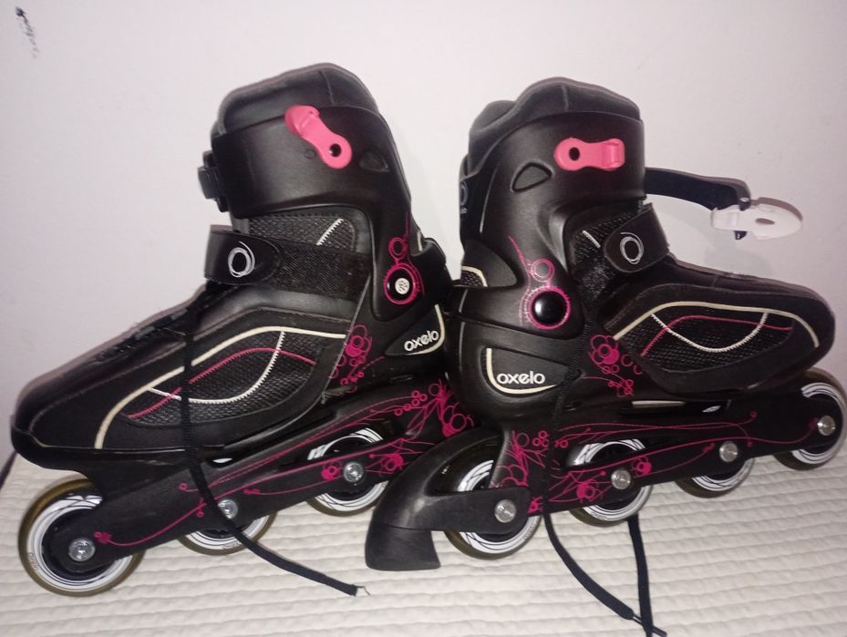 Patins em linha  como novos  n.41