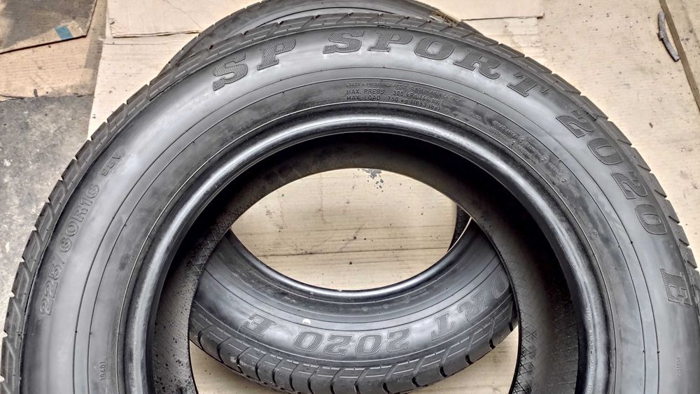 шини 225/60R16. Dunlop. нові 55