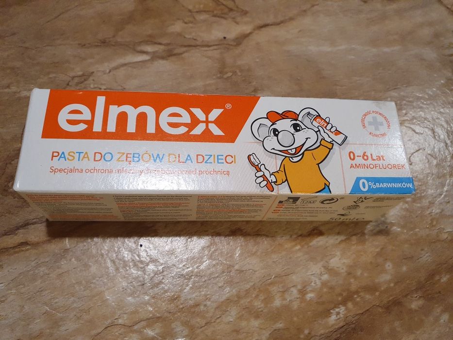 Pasta Elmex dla dzieci 0-6 lat