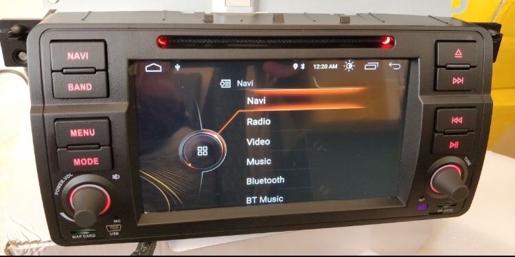 Магнитола, Аатомагнитола "7BMW e53, e39, e46,e38, Android BMW