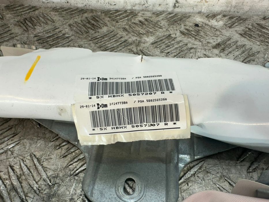 Conjunto Cortinas Laterais Airbag DS DS5 2011 - 2018