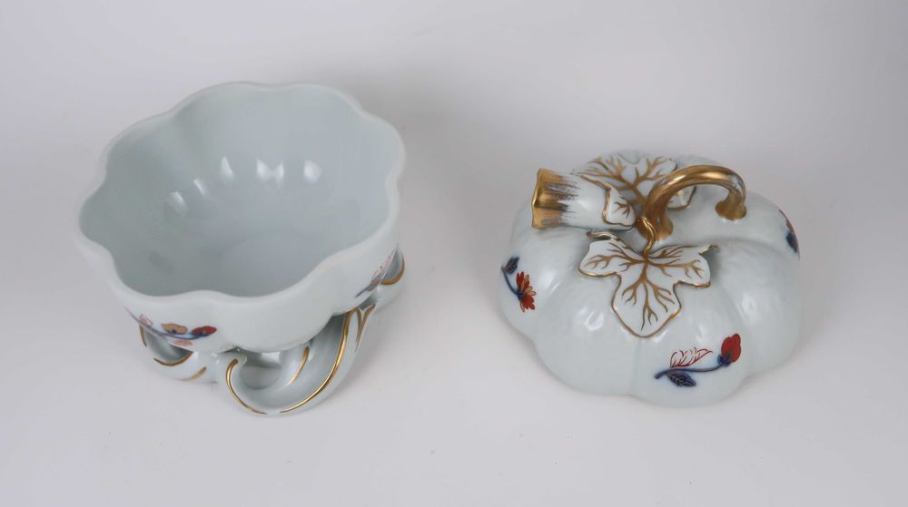 Caixa abobora Vista Alegre Imari