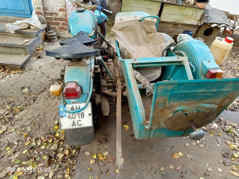 Мотоцикл Урал МТ.