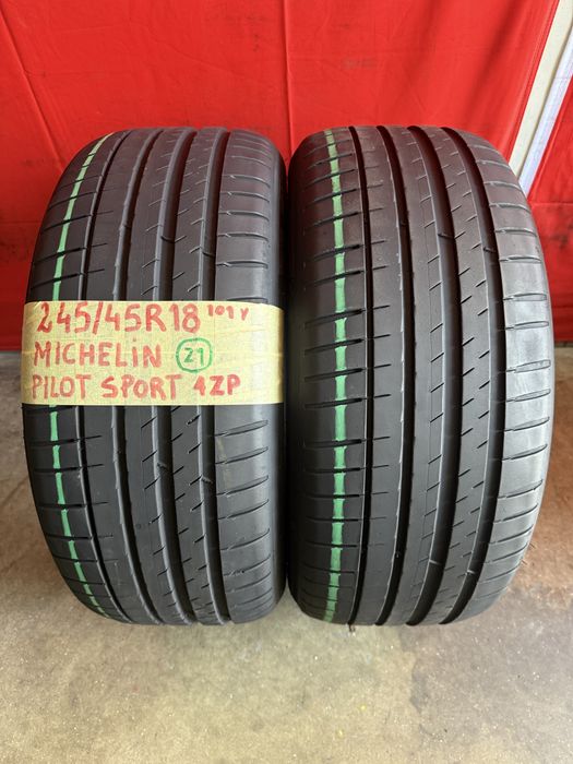 Pneus 245/45/18 Michelin Pilot sport 4 ZP Impecaveis