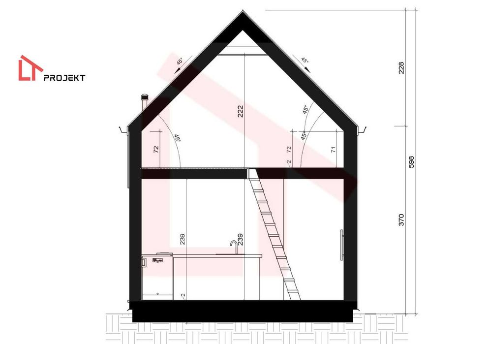 Domek 35m2 Nowoczesna Stodoła | Budowa od A do Z | Fundamenty + Taras