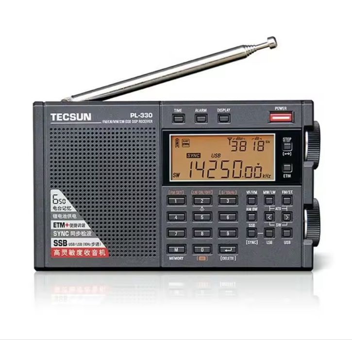 Globalne Radio Tecsun PL-330 plus antena XHdata AN-80 pl 330