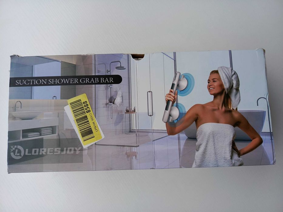 Poręcze łazienkowe z przyssawką, uchwyty łazienkowe dla osób starszych