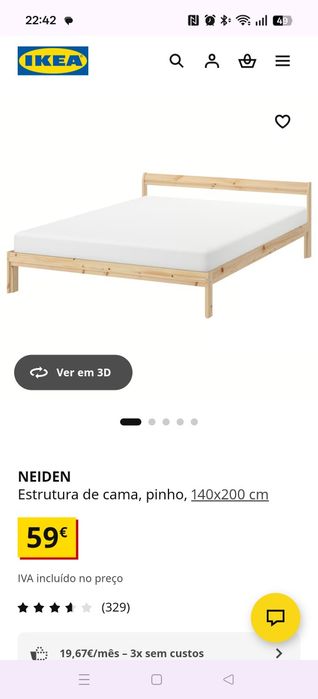 Cama Ikea Neiden