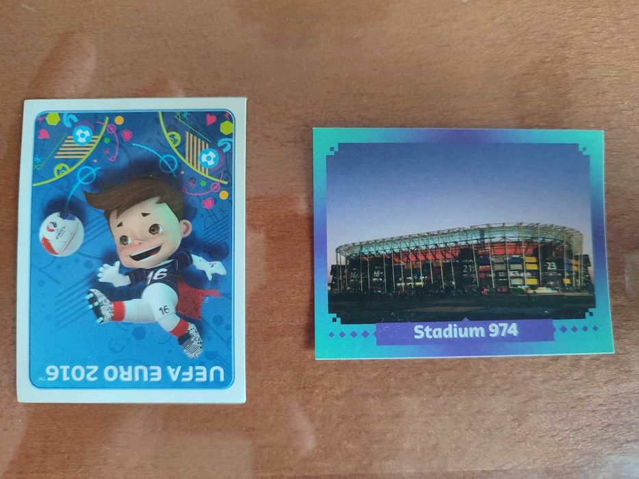 Cromos Panini Qatar 2022 & Euro 2016