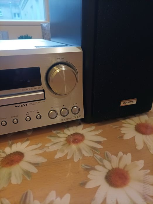 Onkyo CR-535 plus kolumny - oryginał