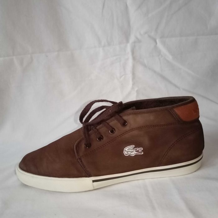 Lacoste roz. 40,5 / UK 7 / - dł. wkł. 26 cm - skóra- stan bdb