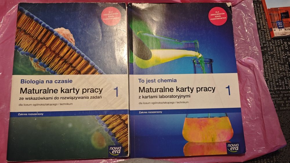 Maturalne karty pracy Biologia Chemia 1