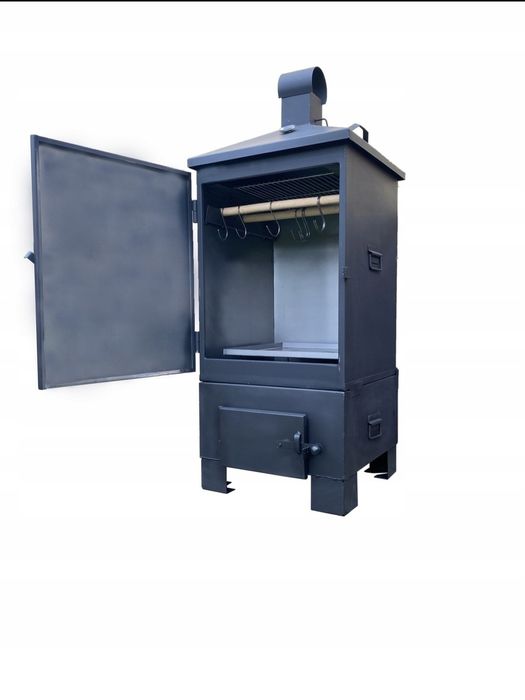 Wędzarnia stalowa  solidna z paleniskiem – gotowa do użytku!