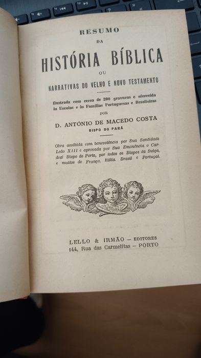Livro História biblica ou narrativas