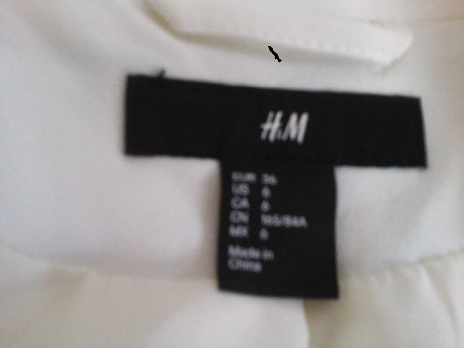 marynarka żakiet ecru- H&M roz. 36/38