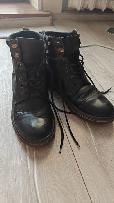 Мужские зимние ботинки Bastion 18044кор 44 29 см Коричневые кожа