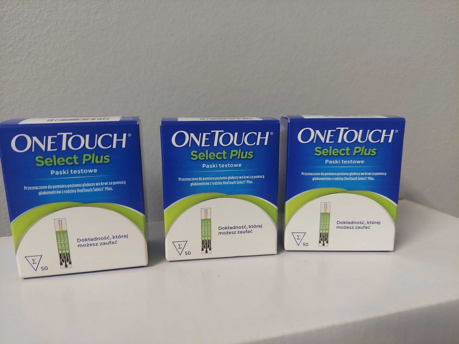 One Touch Select Plus Paski testowe, 3opakowania 10/2026