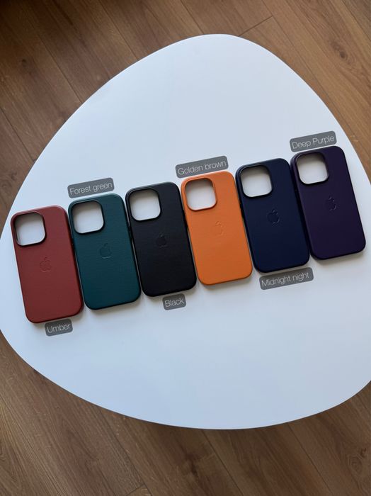 Шкіряний чохол для iPhone 14-14 Pro Max Leather Case MagSafe